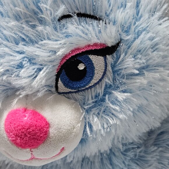 Build a Bear Disney Frozen Elsa 16 inch Plush Blue Sparkly Stuffed Animal Toy - Picture 5 of 9